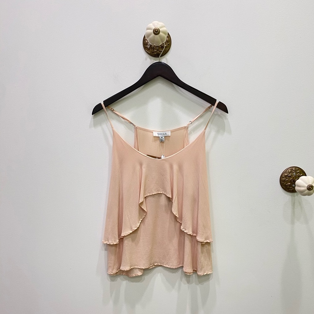 Shilla Cami in Beige